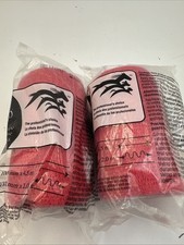 2-Pack 3M Vetrap 1410R Red Bandaging Tape 4” x 5 Yards Elastic Wrap