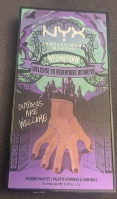 NYX Wednesday Addams The Nevermore Academy Eye Shadow Palette Limited Edition