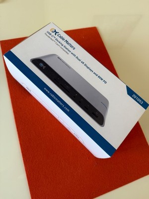 Cable Matters USB-C Docking Station 4k Dual Display 80W Netzteil