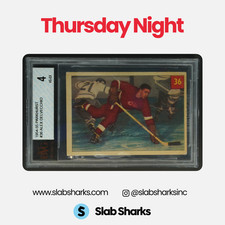 1954 PARKHURST #36 ALEX DELVECCHIO BVG 4