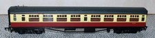 Bachmann 34-528 OO Bulleid 63' All 3rd coach S114S BR red+cream (343)