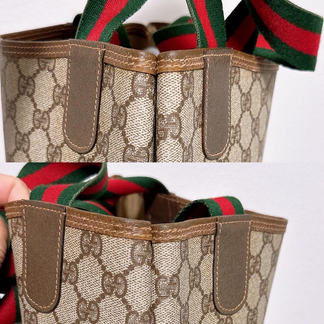 GUCCI Tote Bag PVC Women’s Large A4 Storage Authentic Excellent Condition thumbnail 7