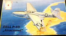 Bell P-59 AiraComet  FIRST USAAF  WW II Experimental  Jet  Fighter KARO-AS 1/72