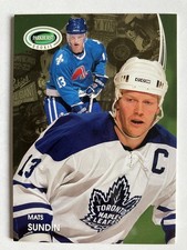 2003-04 Parkhurst Rookies NHL Hockey #55 Mats Sundin of the Toronto Maple Leafs