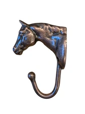 Jerry Beagley Horse Head Hook – Copper | Decorative Tack Hook 4-692