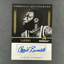 2013 Panini Pinnacle Autographs Cazzie Russell Auto Lakers#Z