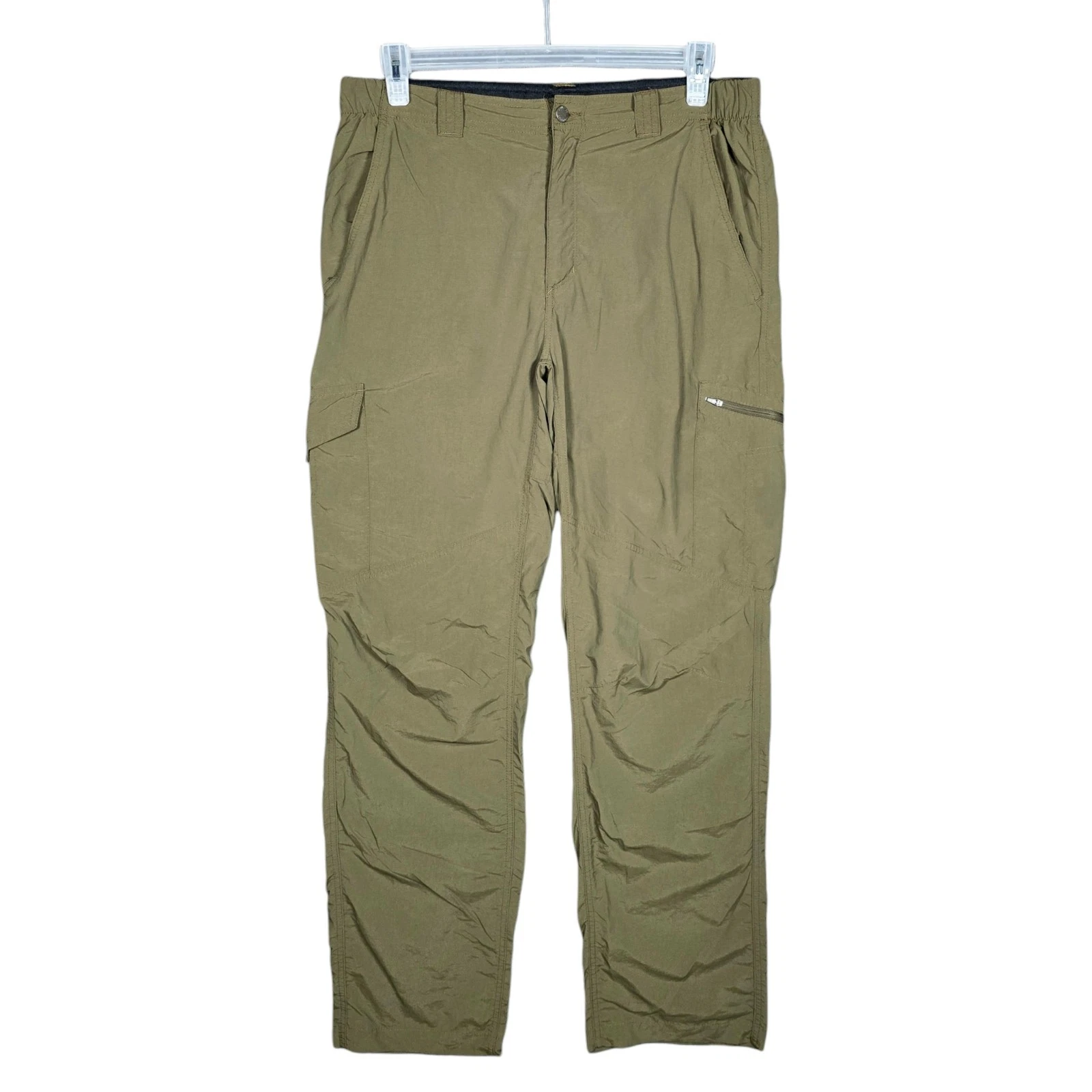 Columbia Silver Ridge Utility Pants Mens 36x32 Green Hiking Outdoor Omnishade