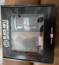 Black Rifle Coffee Company Loyal Spirit Black enameled Coffee Mug with Handle