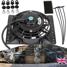 Electric Radiator Fan, 6 Inch Slim Powerful Car Radiator Cooling Fan 12V 80W UK