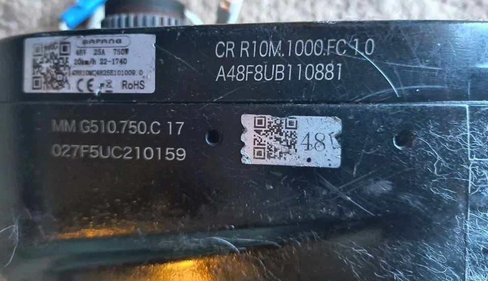 BAFANG 48V 750W eBike Mid Drive Motor     - Image 3 of 4