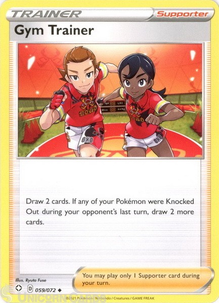 Gym Trainer 59/72 Uncommon Mint Pokemon Card