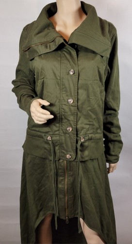 NEW SOLD OUT Free People Nicholas K Sly Sweat Military Jacket COAT NWT XL