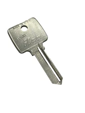 Ilco 1130R Key Blanks for some Arco Bag Locks Nickel Plated NOS