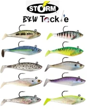 Storm WildEye Swim Shad~2in, 3in or 4in~10 Color Choices~FREE Shipping