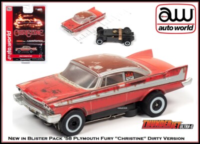 Auto World New '58 Plymouth Fury ''Christine'' Dirty Version Also Fits AW SC358