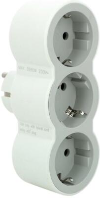 European EU German Standard Power  3x outlets Plug Wall Socket Legrand 250V 16A