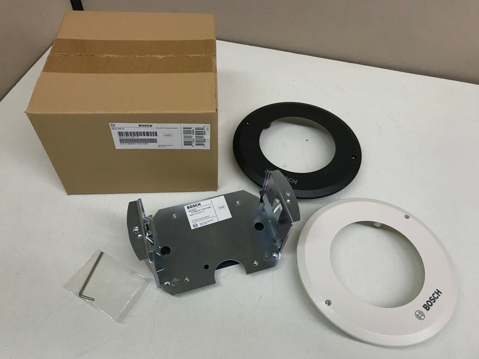 NEW Bosch VEZ-A4-IC In-Ceiling Flush Mount for VEZ-400 w/ Trim Ring