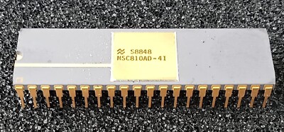 NSC810AD-4I, RAM -I/O - Timer, 4.0 MHz, 40-Pin Ceramic, -40/+85°C, National