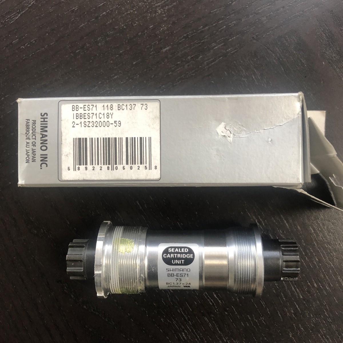 New-Old-Stock SHIMANO Octalink Bottom Bracket • BB-ES71