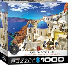 EuroGraphics 8000-0944 "Oia Santorini, Greece" 1000 Piece Puzzle NEW