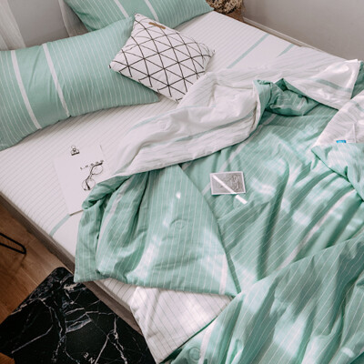 Set Sommerdecke und Kissenbezüge - Bed Set Summer Quilt COPL002B P