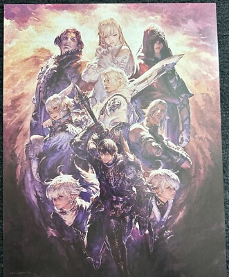 Final Fantasy XIV Poster by Akihiko Yoshida | eBay
