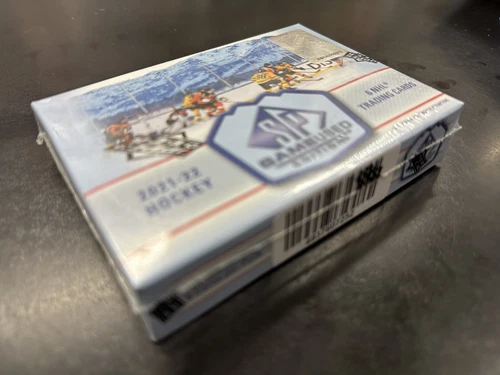 2021-22 Upper Deck SP Game Used HOCKEY Hobby Box Factory Sealed