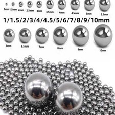 1/1.5/2/3/4/4.5/5/6/7/8/9/10mm Chrome Stainless Steel Ball Bearings Diameters