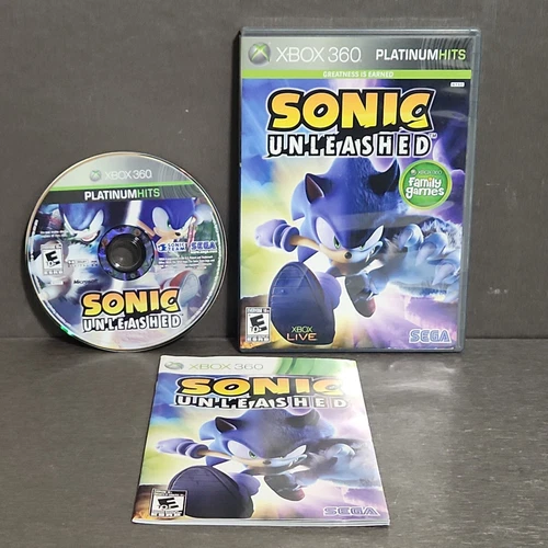 Sonic Unleashed (Xbox 360) Complete Refurbished PH