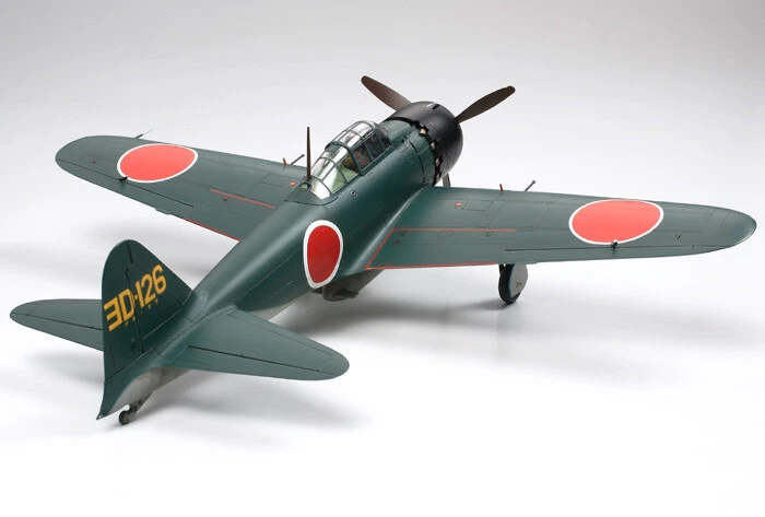 TAMIYA 1:48 MITSUBISHI A6M5/5A ZERO FIGHTER ZEKE ART 61103 - Immagine 3 di 4