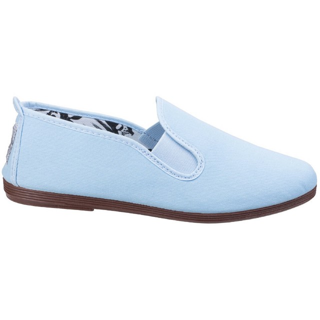 slip on canvas pumps womens