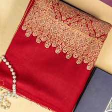Needle Embroidery Kashmiri Shawl for women, Full Jaal Heavy 2.00 x 1.05