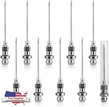 7 Pack Grease Injector Needle 18 Gauge Nozzle Bearing Sealed Joint Dispenser