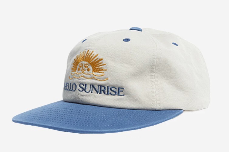 ★Hello Sunrise★ Washed OG Logo Ball Cap Hello Sunrise Two Tone Washed OG Logo Cap / Express