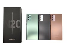 Unlocked Samsung Galaxy Note 20 5G 128GB Gray Bronze Green (SM-N981U) - Open Box