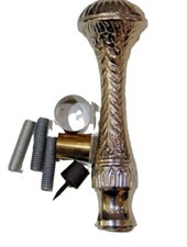 Antique Brass Finish Knob Design Head Handle For Walking Stick Decor item