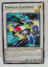 YUGIOH FORMYLA SYNCHRON OP13 COMMON LIGHT PLAYED 