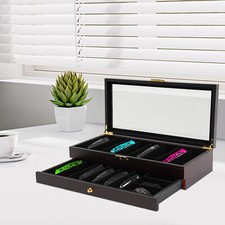 2-Tier Knife Display Case Organizer Knife Dis...