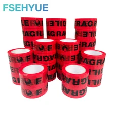 36 Rolls Fragile Heavy Duty Packing Tape 2 Mil 2" x 110 Yards Handle with Care