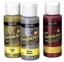 PICK YOUR COLOR ~ Craft Twinkles Glitter Acrylic Paint 2 oz