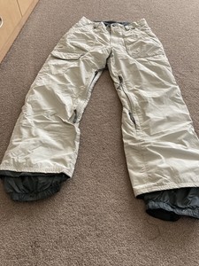 686 Pale Gray Snow Pants Womenâs Size 5/S | eBay