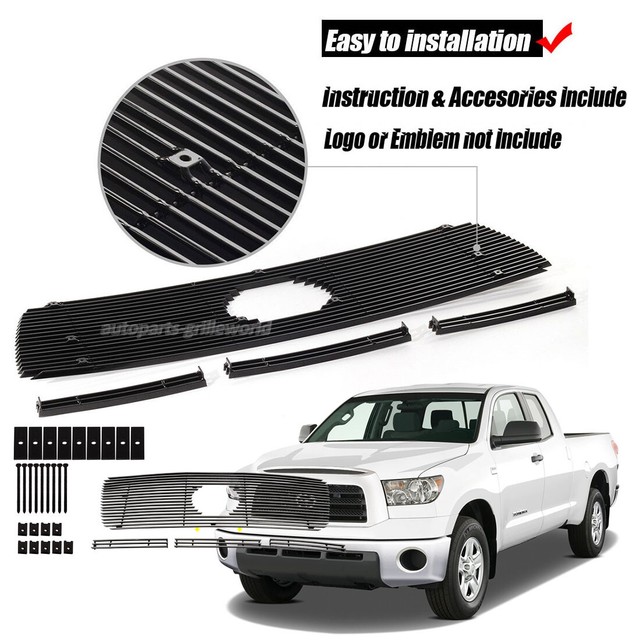 Fits 2018-2020 Toyota Tundra W/ Front Sensor TSS Stainless Chrome