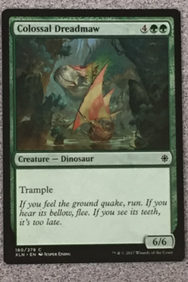 MTG - COLOSSAL DREADMAW 1X- IXALAN - COMMON - CREATURE - NM | eBay