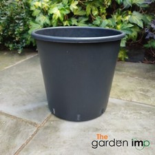 Heavy Duty Plant Pots Tall Round Strong 25L Outdoor Garden Planters Containers