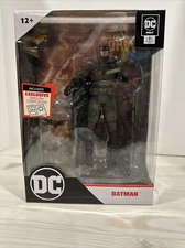 DC Direct 7" Batman Figure w/ Black Adam Comic Page Punchers 6" Action Figure