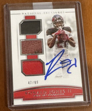 2018 Ronald Jones  National Treasures RC AUTO