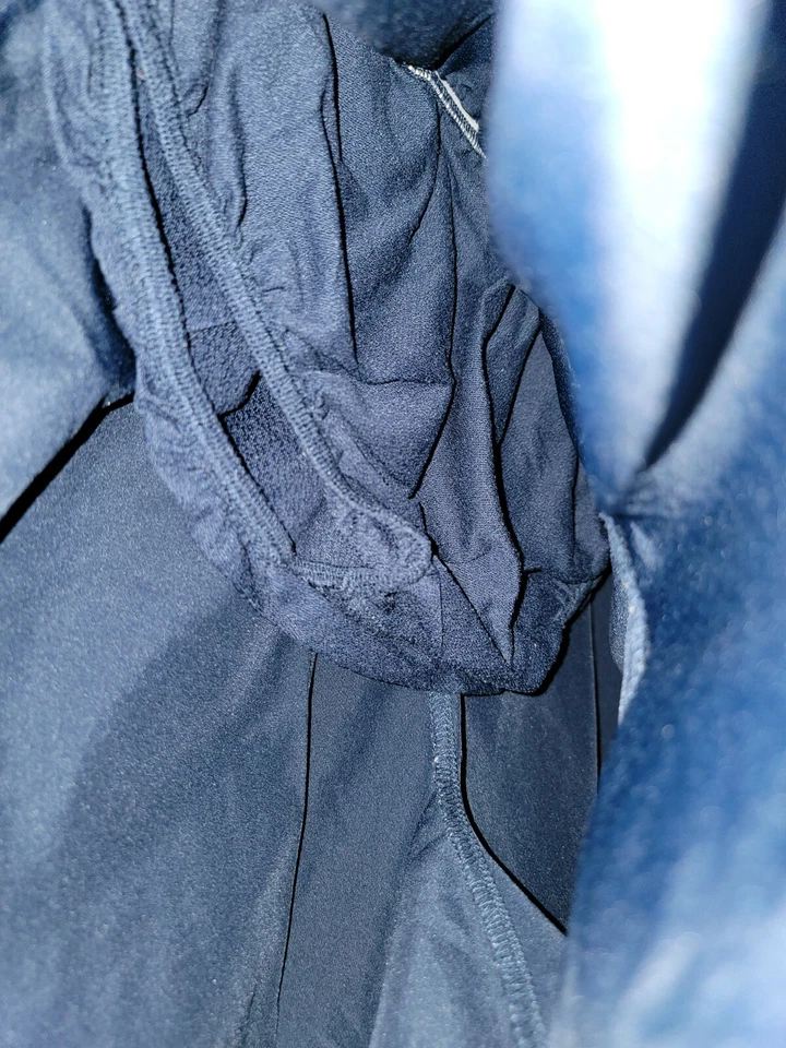 C9 by Champion Womens Shorts Size L Large Blue White Side Striped - Image 4 of 4