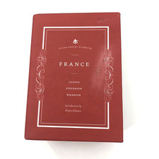 France Diane Johnson Atlas Pocket Hardcover Slipcase Cooper Stevenson Wharton