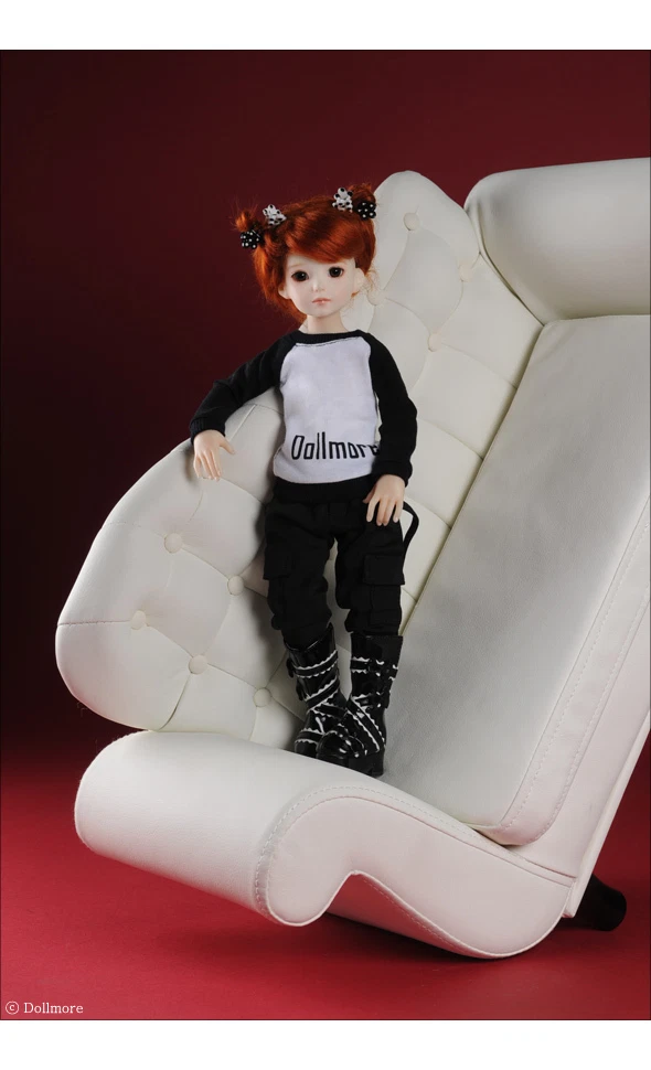VETEMENTS [Dollmore] 13" 35cm bjd vestiti Narsha TAGLIA PDN Dollmore T (Nero)