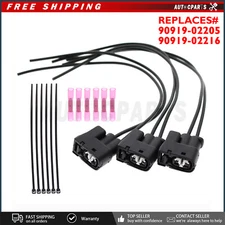 3 Ignition Coil Connector Plug wires Fits for Toyota 1995-1998 T100 90919-02205